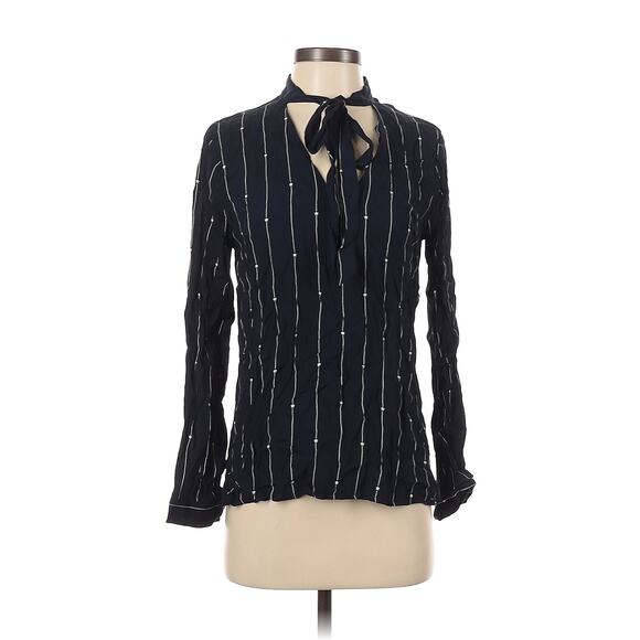 Rails Rhea Stars Stripes Necktie Blouse Size XS New‎ with Tags - Picture 8 of 9